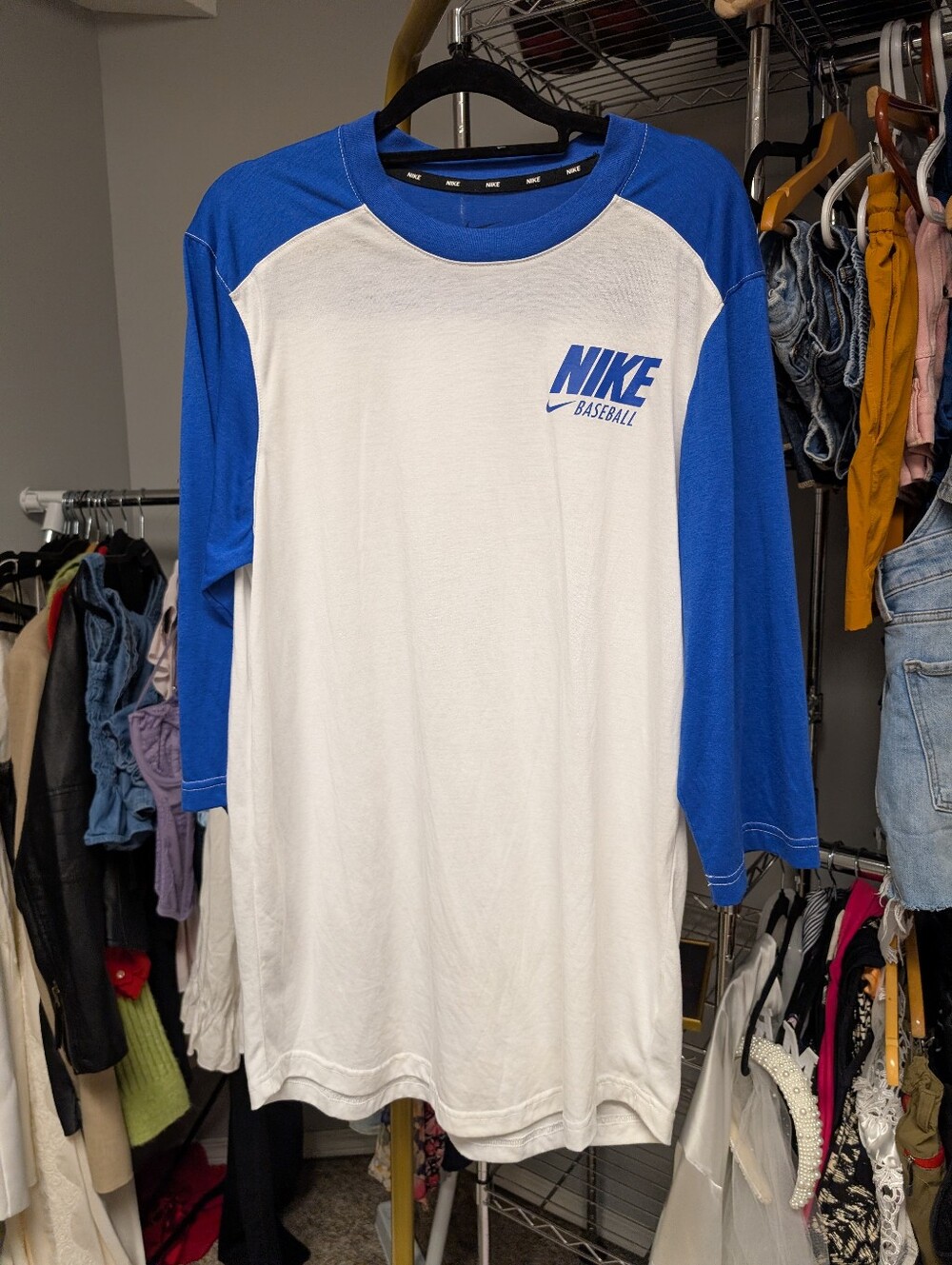 Nike baseball shirt small overszied